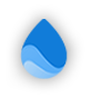 blue water drop icon